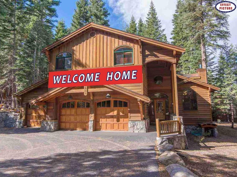 Silvima Large Welcome Home Banner | Back Home Welcome Sign | Extra Large Homecoming Party Decorations - Image 2